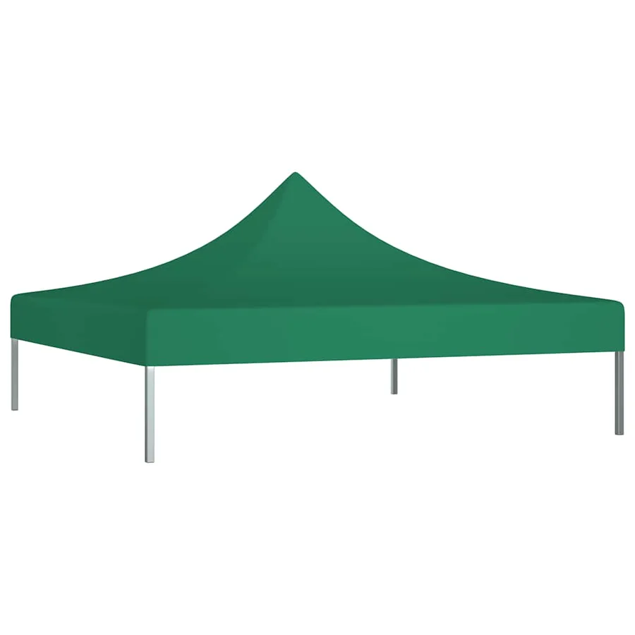 Toit de tente de réception 2x2 m Vert 270 g/m² - 2