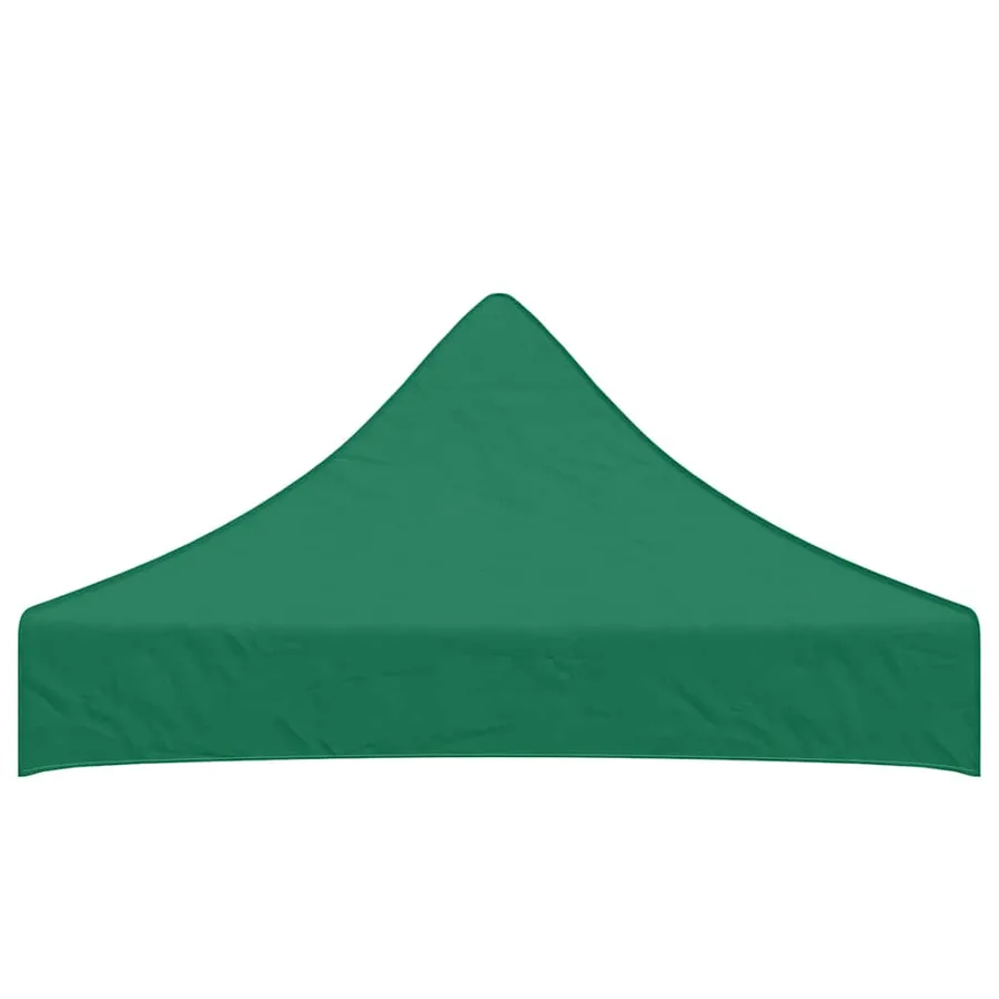 Toit de tente de réception 2x2 m Vert 270 g/m² - 3