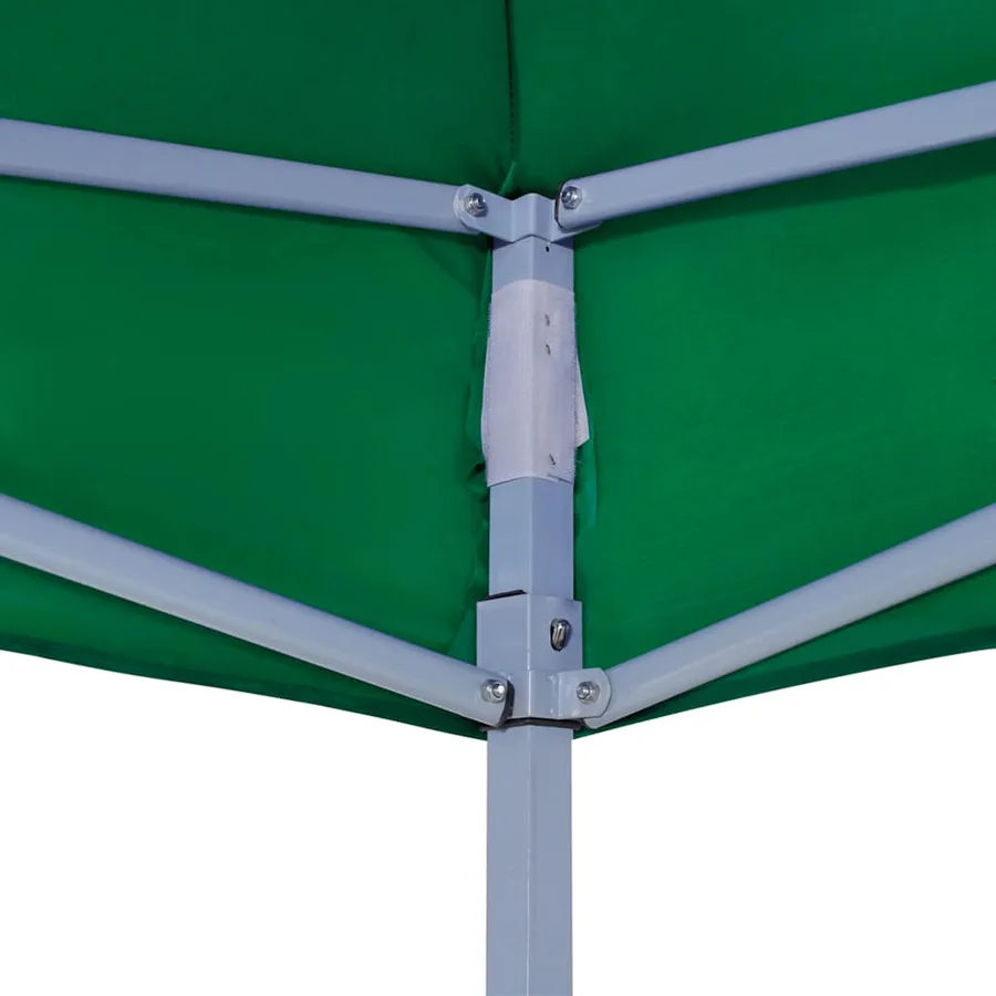 Toit de tente de réception 2x2 m Vert 270 g/m² - 4