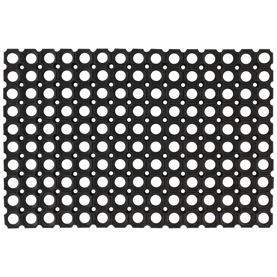 Tapis 5 pcs caoutchouc 22 mm 40 x 60 cm