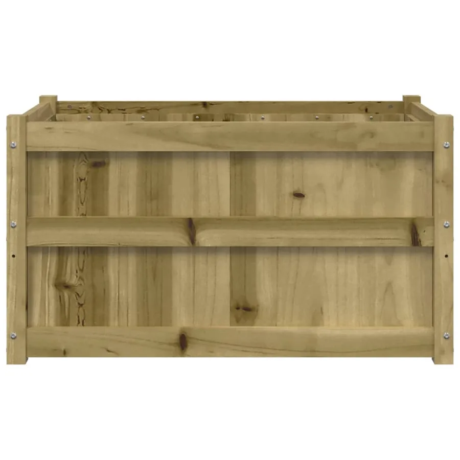 Jardinières 2 pcs bois de pin imprégné - 6