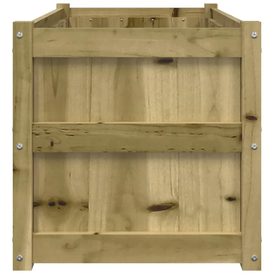 Jardinières 2 pcs bois de pin imprégné - 7