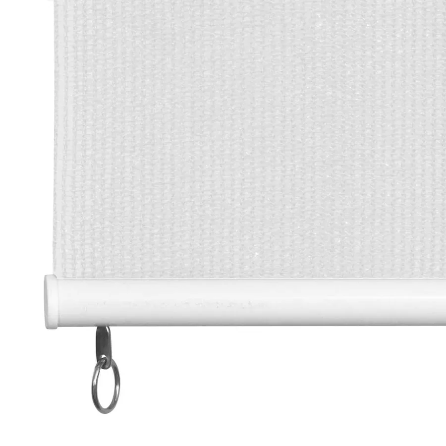 Store roulant d'extérieur 145 (l) x 230 (H) cm blanc - 4