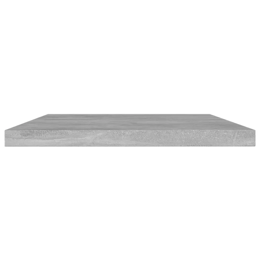Panneaux de bibliothèque 4 pcs gris béton bois d’ingénierie - 3