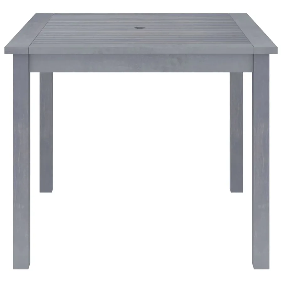 Table à dîner de jardin 88x88x74 cm Bois d'acacia massif - 2