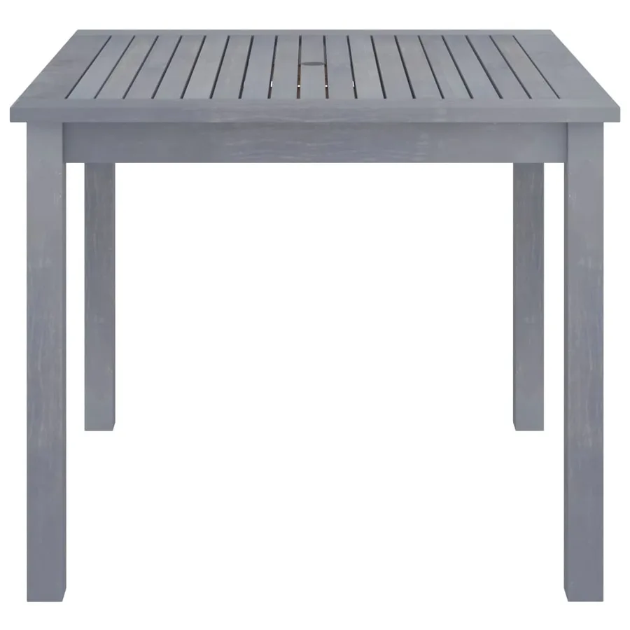 Table à dîner de jardin 88x88x74 cm Bois d'acacia massif - 3