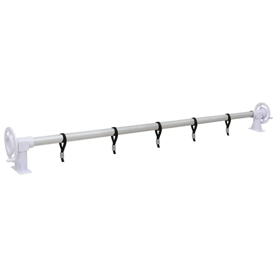 Rouleau de couverture de piscine avec base en plastique - 3