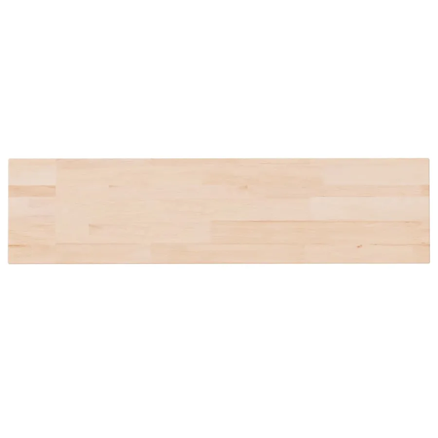 Panneau d'étagère 80x20x1,5 cm Bois de chêne massif non traité - 2