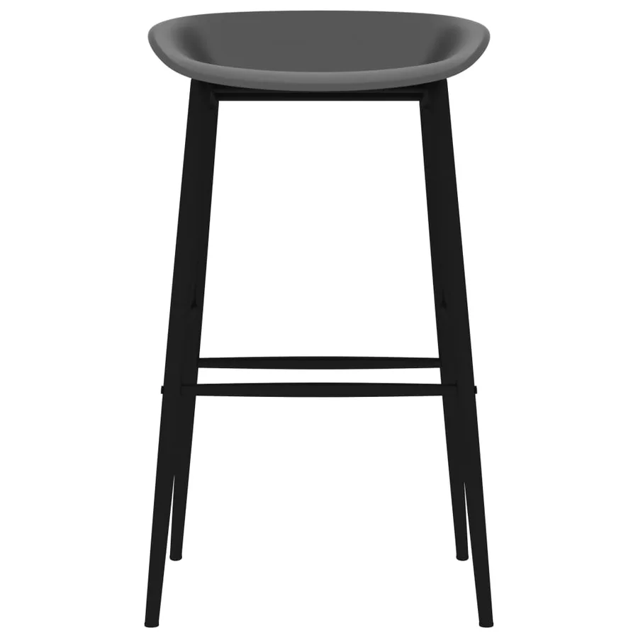 Ensemble de bar 5 pcs Blanc et gris - 8