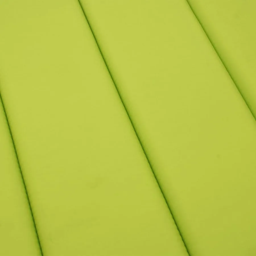 Coussin de chaise longue vert vif 200x50x3 cm tissu oxford - 7