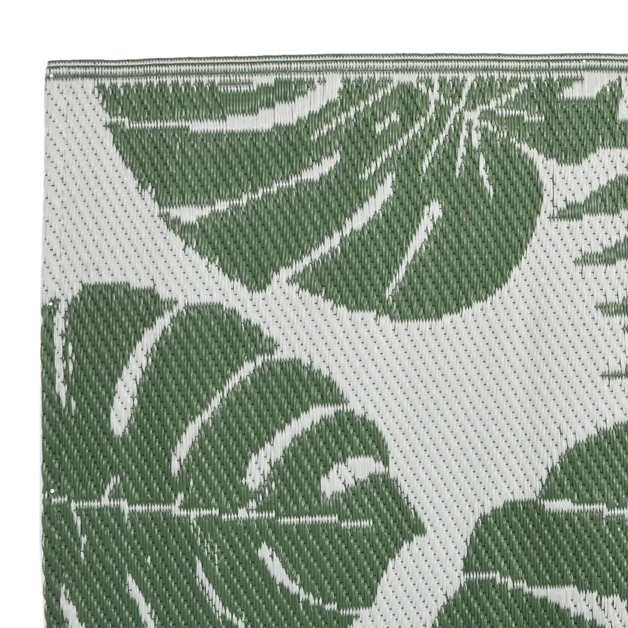 Tapis d'extérieur ARAKIL vert 80x150 cm PP - 4