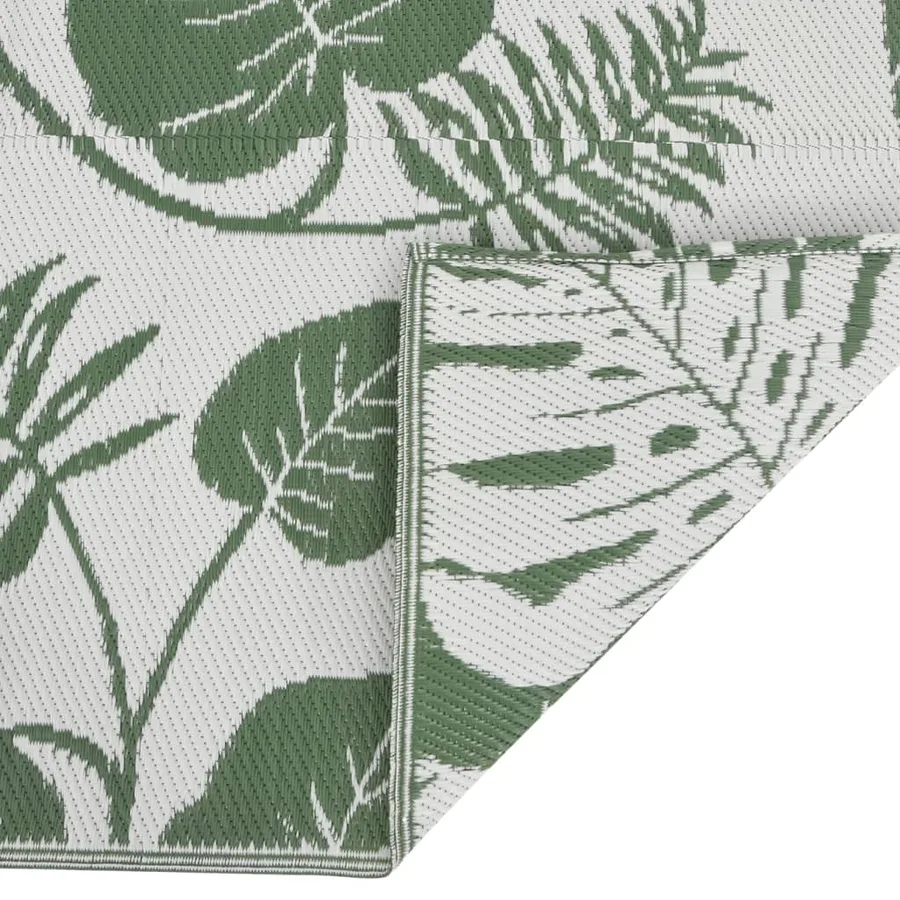 Tapis d'extérieur ARAKIL vert 80x150 cm PP - 5