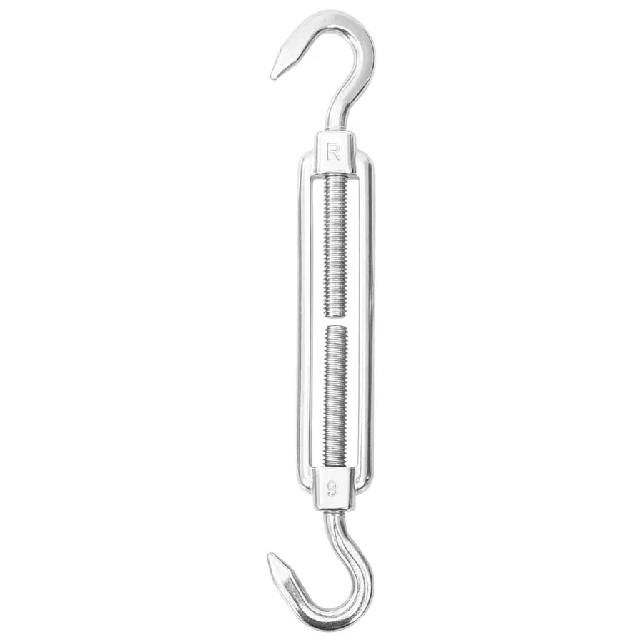 Jeu d'accessoires de voile d'ombrage 9 pcs Acier inoxydable - 3