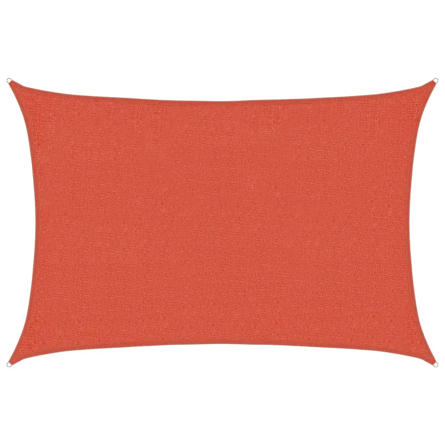 Voile d'ombrage 160 g/m² Terre cuite 2x2,5 m PEHD - 2