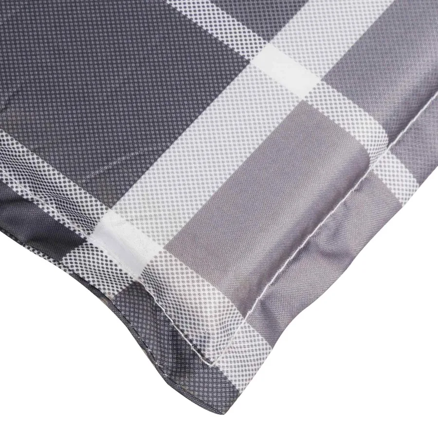 Coussin de transat ensoleillé Gris 178 x 60 x 4 cm Tissu Oxford - 6