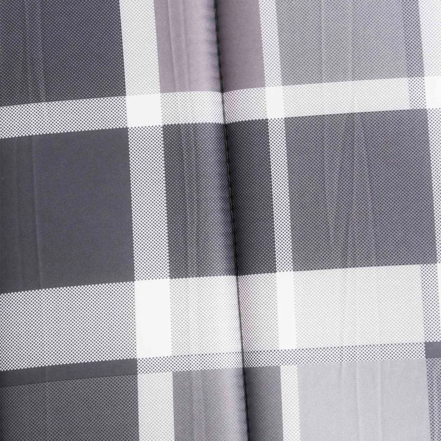 Coussin de transat ensoleillé Gris 178 x 60 x 4 cm Tissu Oxford - 7