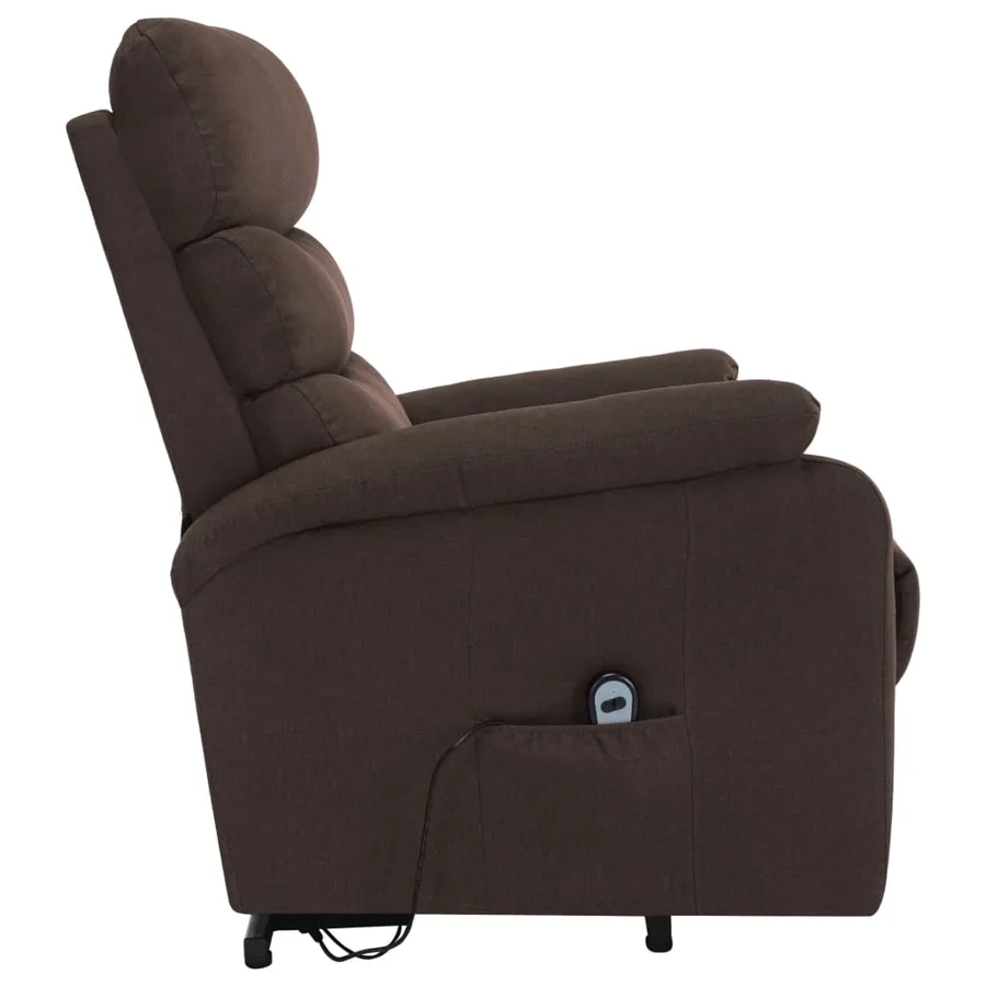 Fauteuil de massage Marron Tissu - 4