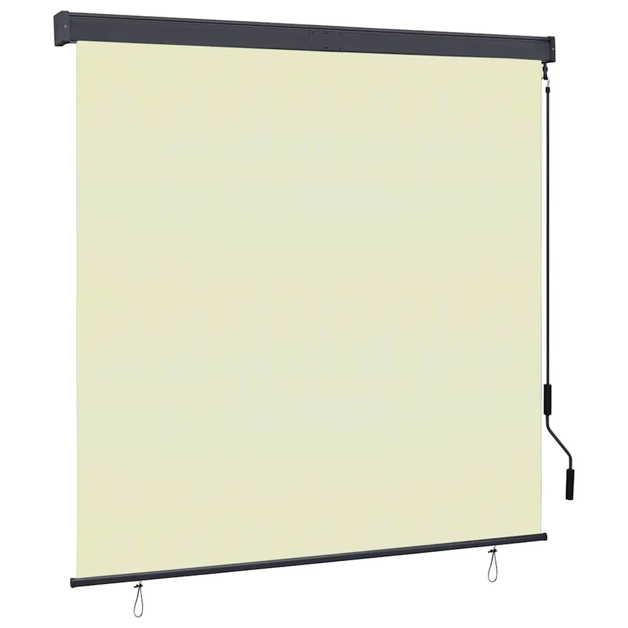 Store roulant d'extérieur 160x250 cm Crème
