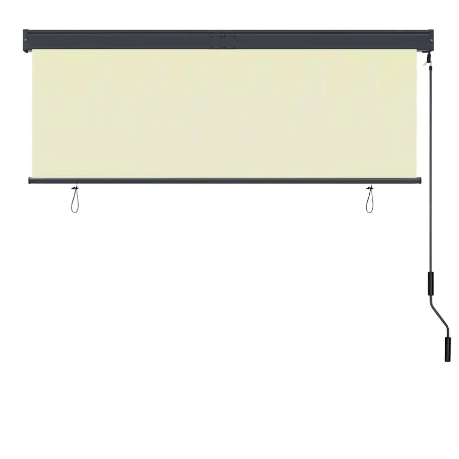 Store roulant d'extérieur 160x250 cm Crème - 4