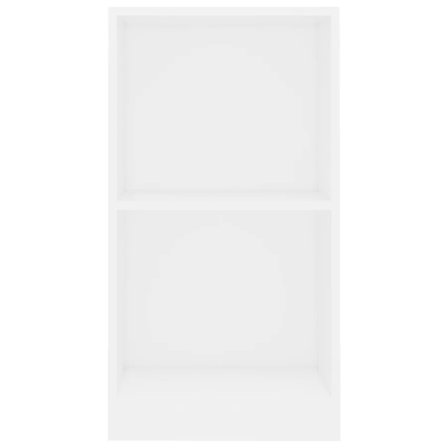 Bibliothèque blanc 40x24x75 cm bois d'ingénierie - 3