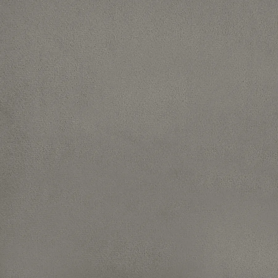 Cadre de lit sans matelas gris clair 200x200 cm velours - 8