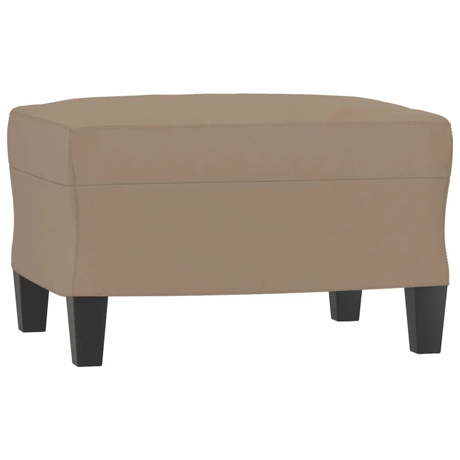 Ensemble de canapés 3 pcs avec coussins Cappuccino Similicuir - 5