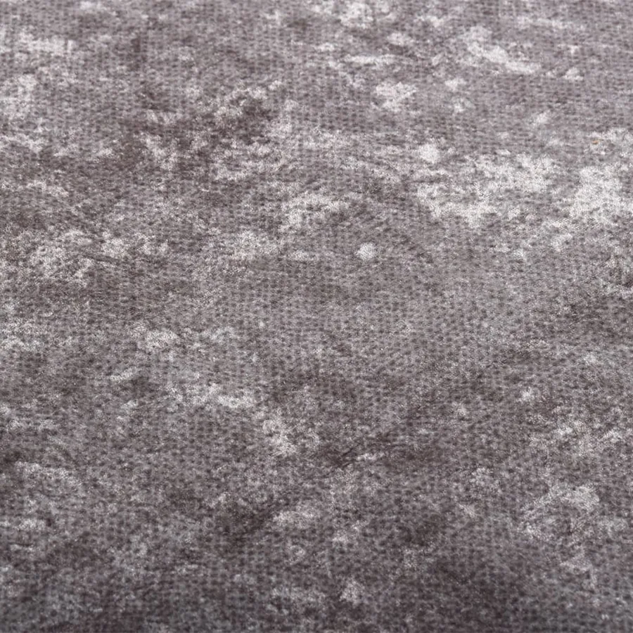 Tapis lavable 80x150 cm Gris - 3