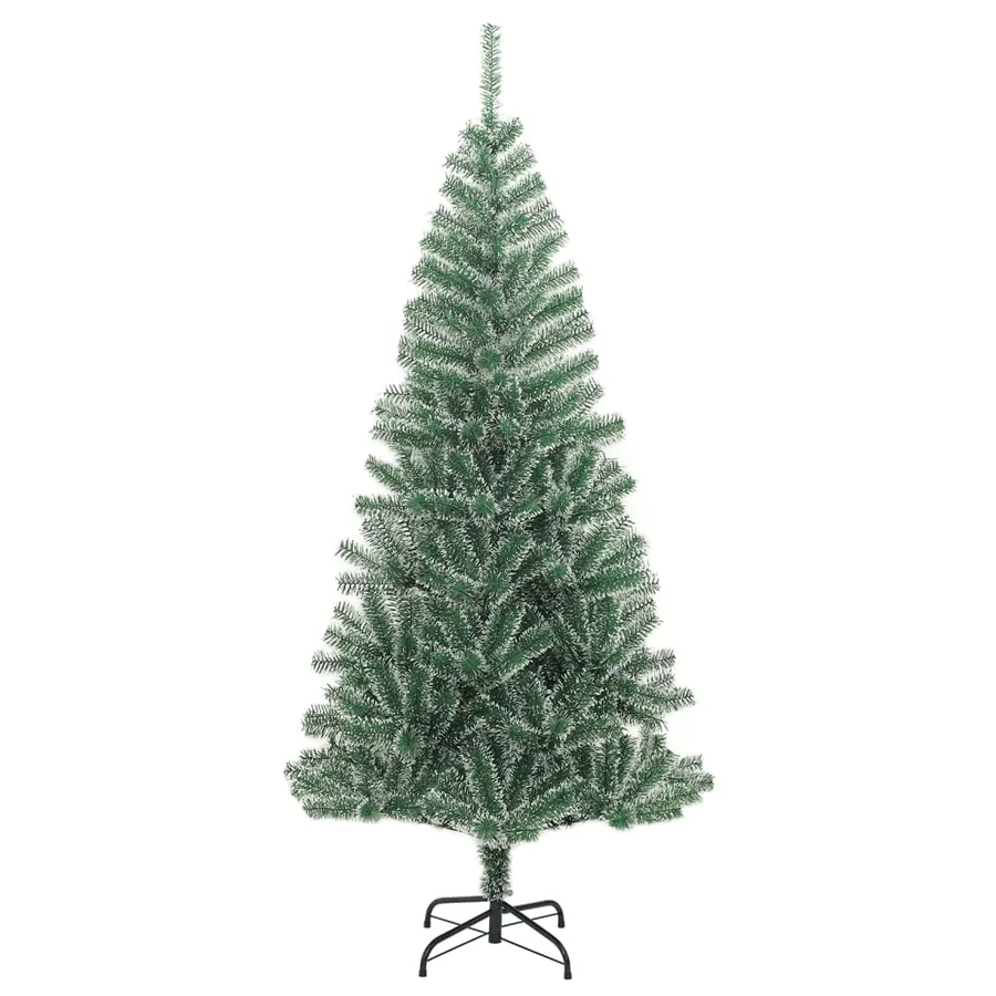 Sapin de Noël artificiel avec neige floquée vert 240 cm - 2