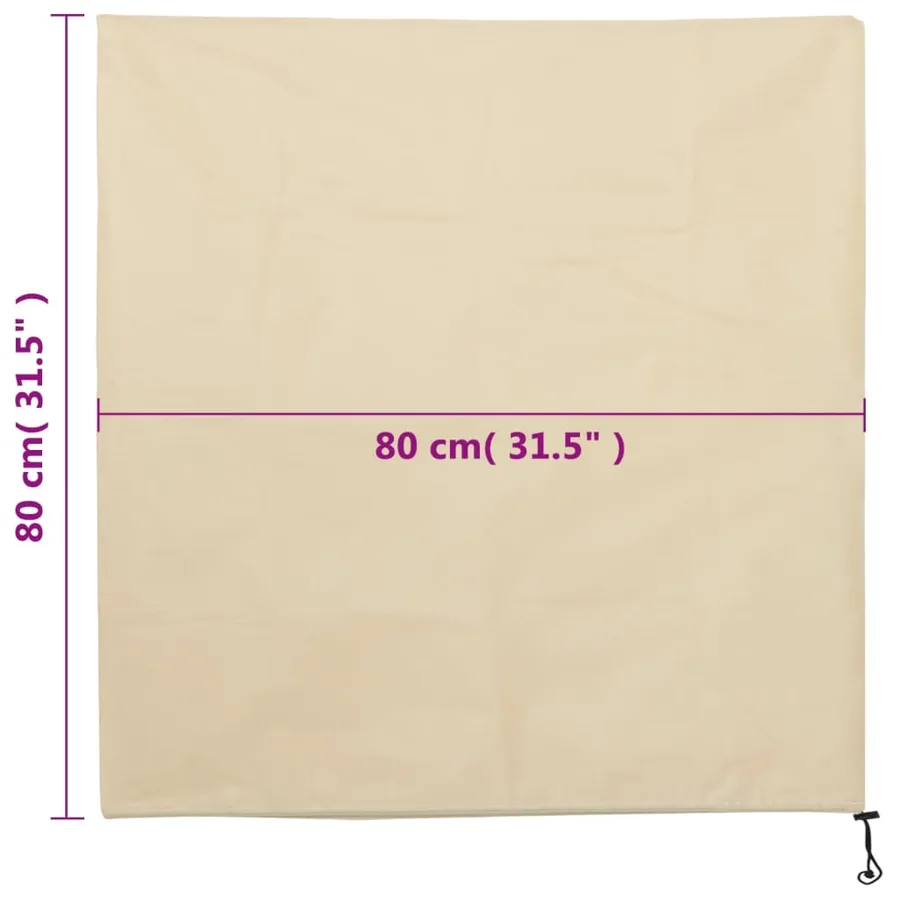 Housses de protection pour plantes avec cordon de serrage 4 pcs - 9