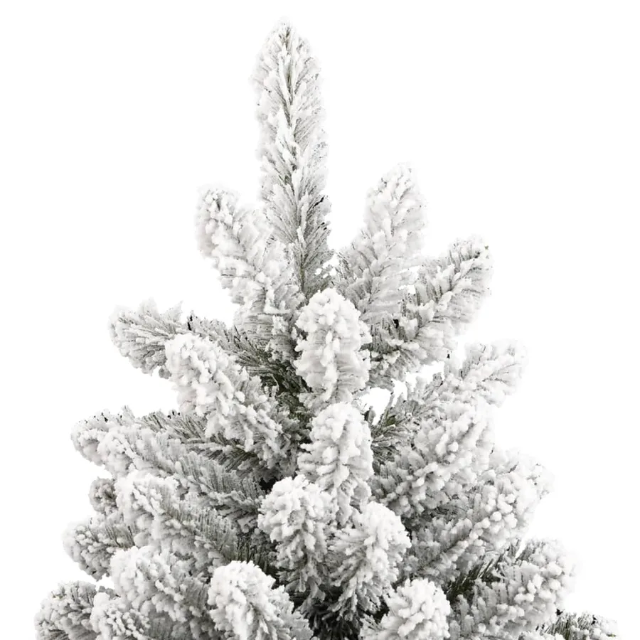 Sapin de Noël artificiel à charnières avec neige floquée 300 cm - 4
