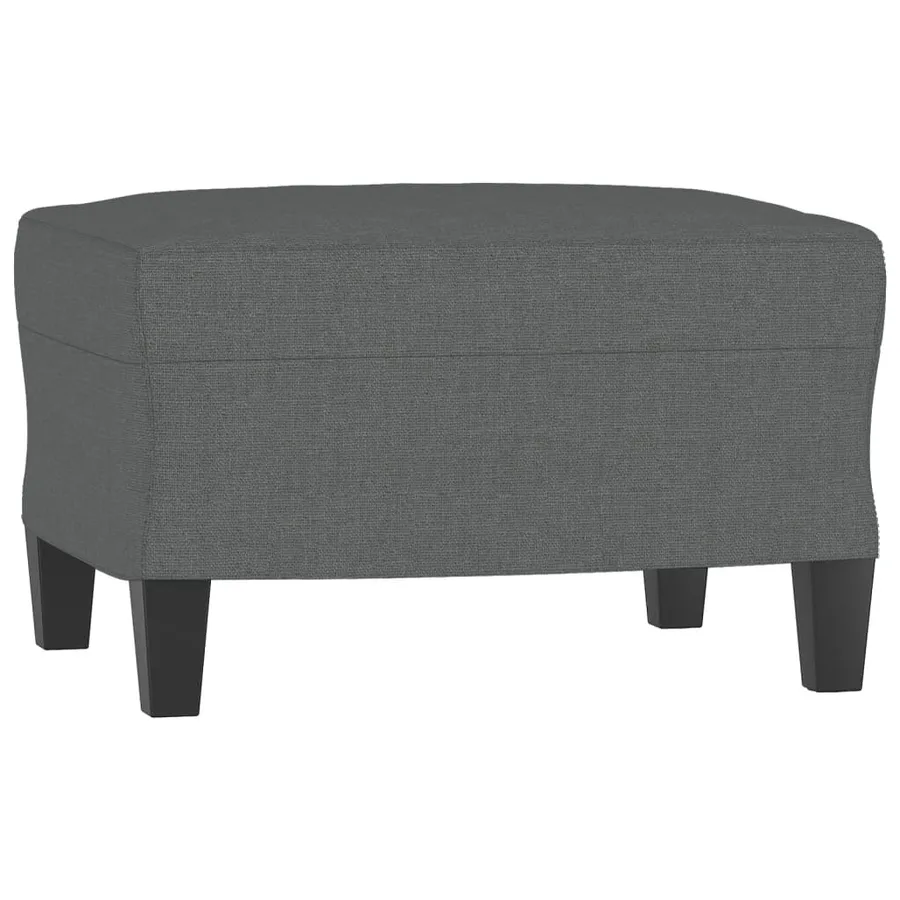 Ensemble de canapés 4 pcs avec coussins Gris foncé Tissu - 6