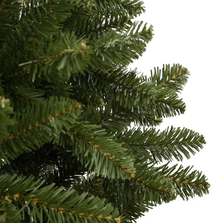Sapin de Noël artificiel à charnières avec support vert 240 cm - 5