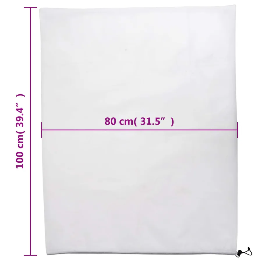 Housses de protection pour plantes avec cordon de serrage 8 pcs - 9