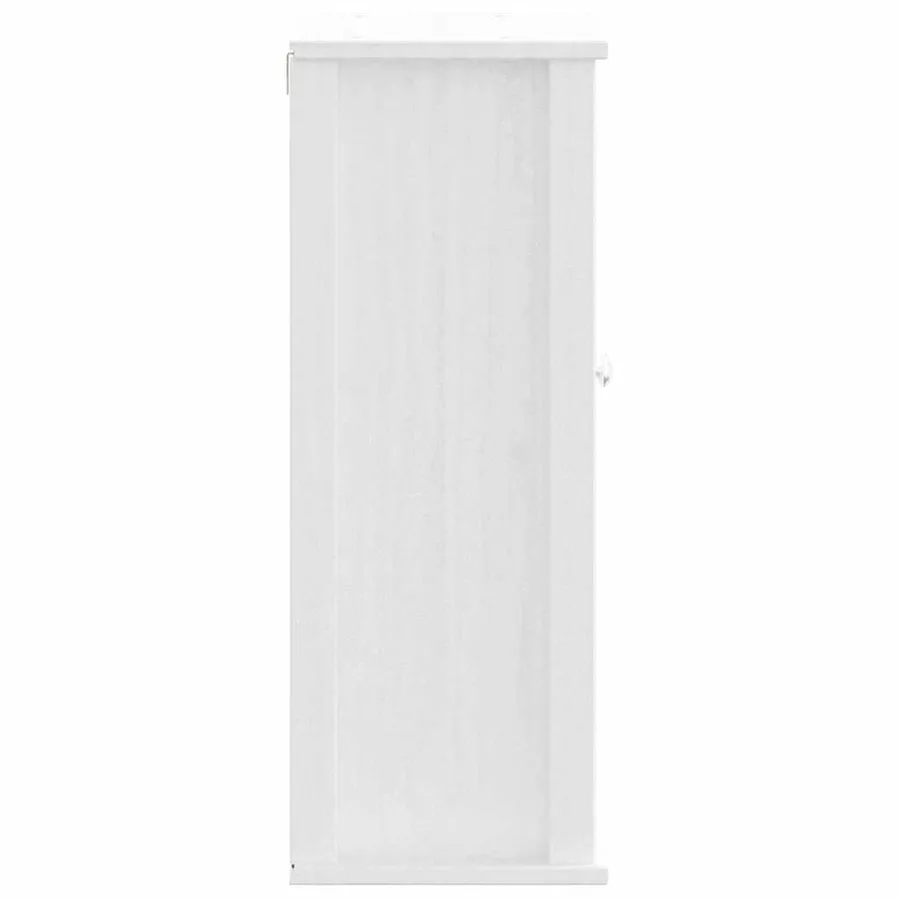 Armoire murale de salle de bain BERG blanc bois de pin massif - 6