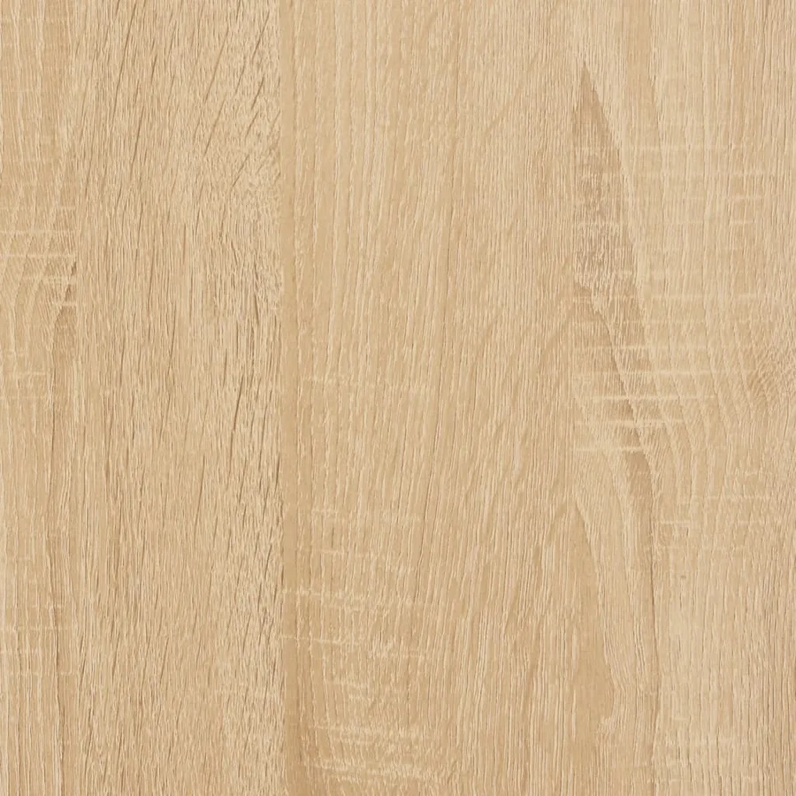 Banc à chaussures chêne sonoma 102x32x50 cm bois d'ingénierie - 10