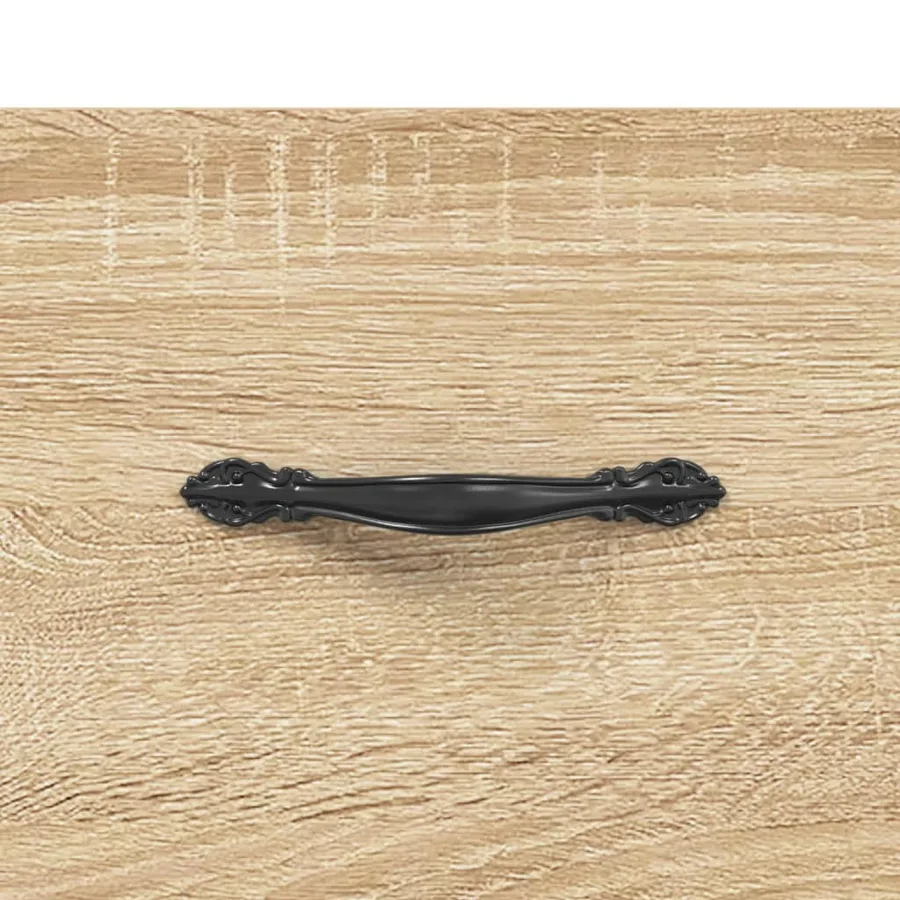 Buffet haut Chêne sonoma 34,5x34x180 cm Bois d'ingénierie - 11