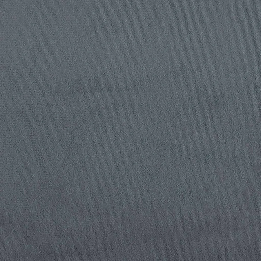Banc avec coussins Gris foncé 120,5x65x75 cm Velours - 8