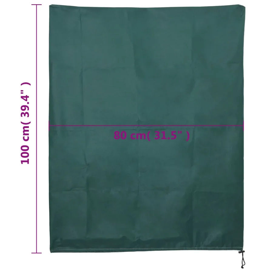 Housses de protection pour plantes avec cordon de serrage 4 pcs - 9