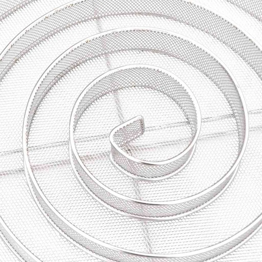 Générateur de fumée froide rond 33,5 cm acier inoxydable - 6