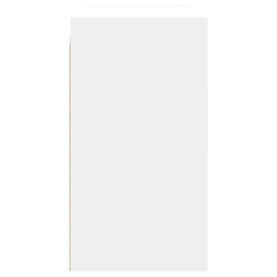 Armoire murale avec portes en verre blanc 68x37x68,5 cm - 7