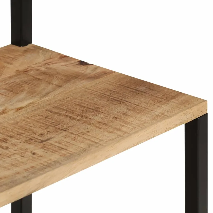 Porte-manteau et rangement des chaussures bois de manguier fer - 6
