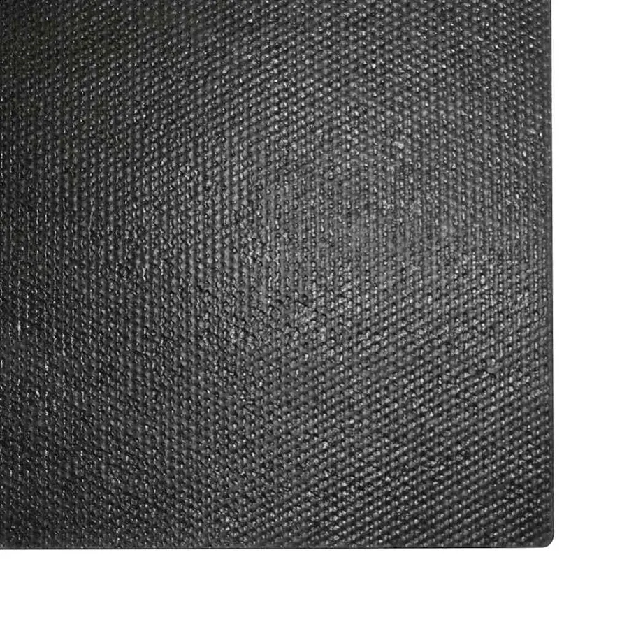 Tapis de porte noir 100x300 cm fibre de coco touffeté - 4
