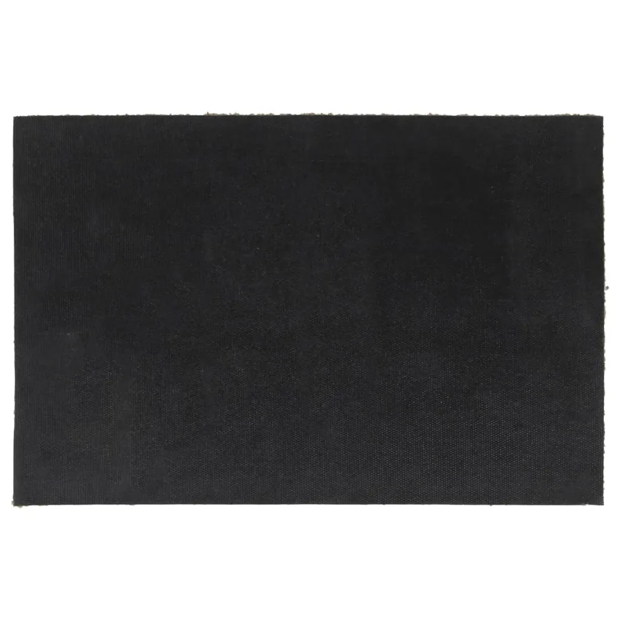 Tapis de porte naturel 40x60 cm fibre de coco touffeté - 2