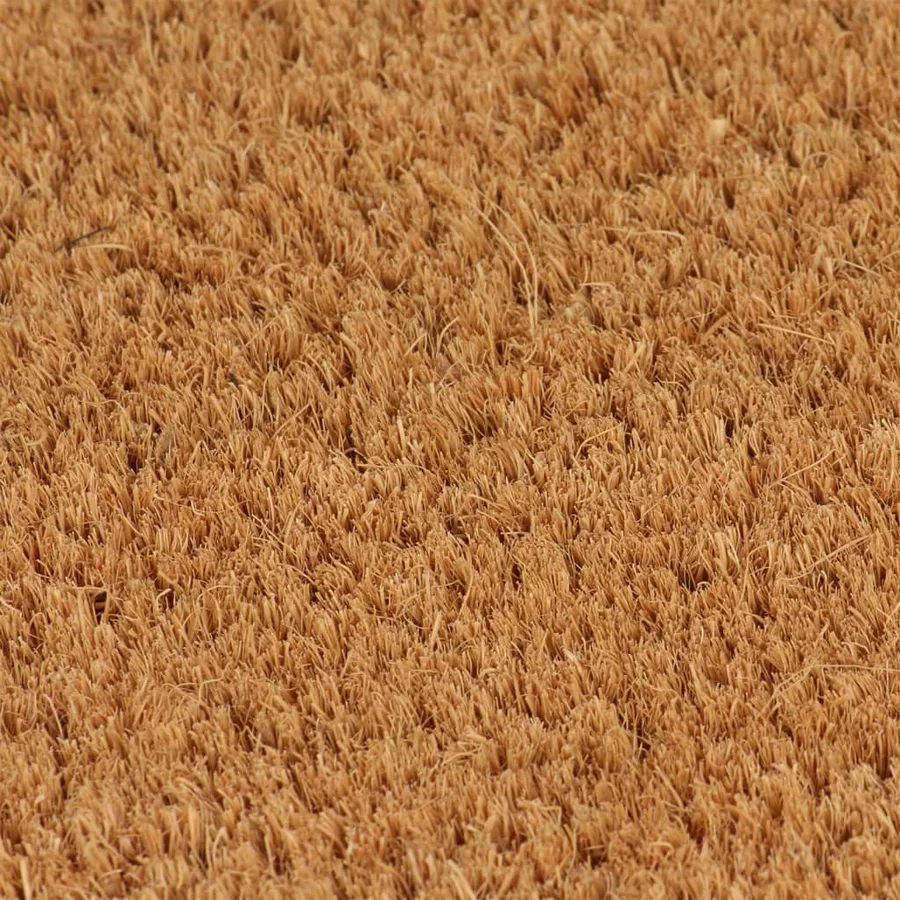 Tapis de porte naturel 50x80 cm fibre de coco touffeté - 2