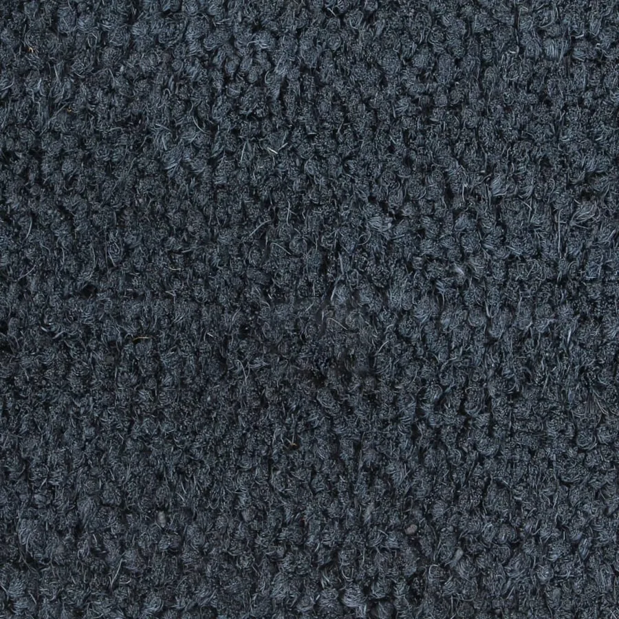 Tapis de porte gris foncé 100x200 cm fibre de coco touffeté - 6