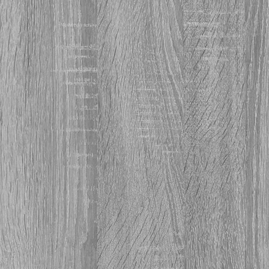 Miroir de bain Sonoma gris 40x10,5x37 cm Bois d'ingénierie - 7
