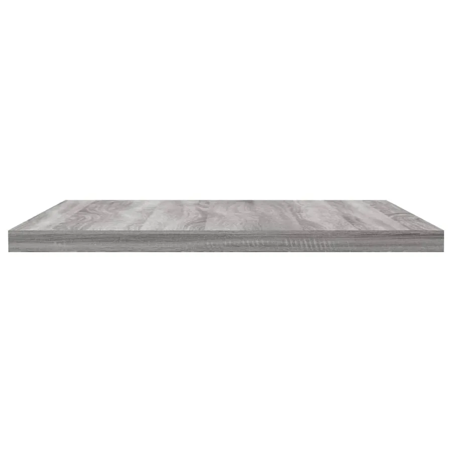 Étagères murales 4 pcs sonoma gris 40x30x1,5 cm bois ingénierie - 5