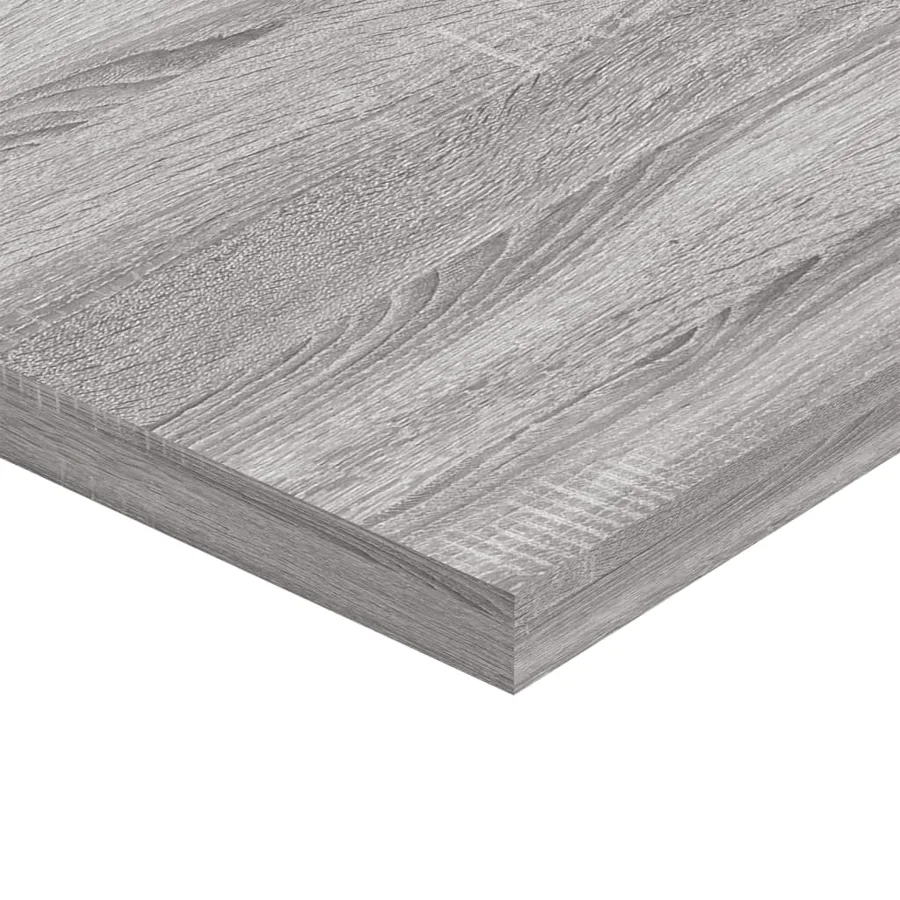 Étagères murales 4 pcs sonoma gris 40x30x1,5 cm bois ingénierie - 7