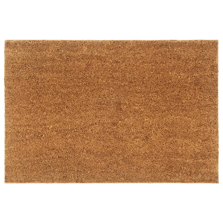 Tapis de porte naturel 60x90 cm fibre de coco touffeté