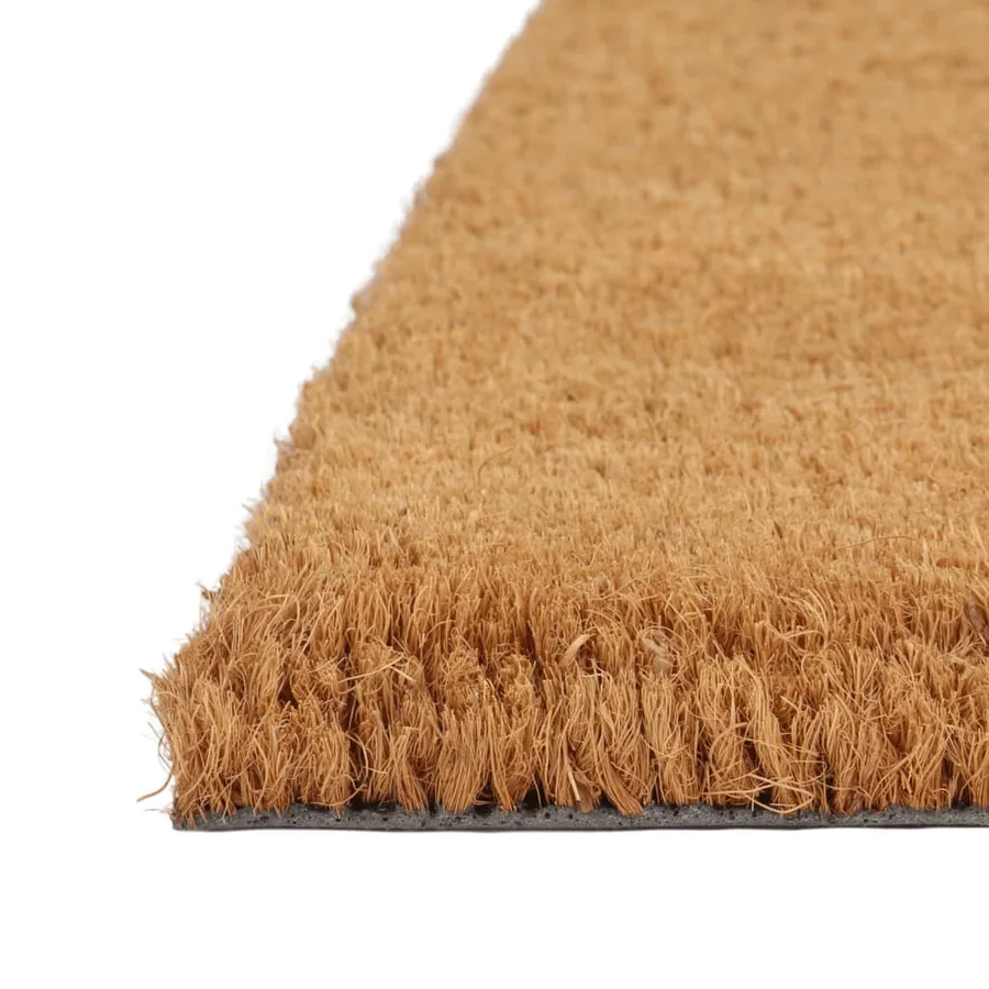 Tapis de porte naturel 60x90 cm fibre de coco touffeté - 3